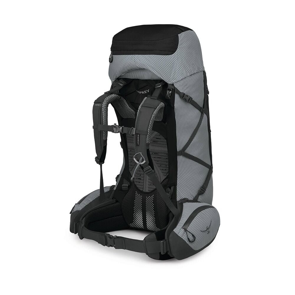 Side back view of Ariel pro 75 in silver lining
