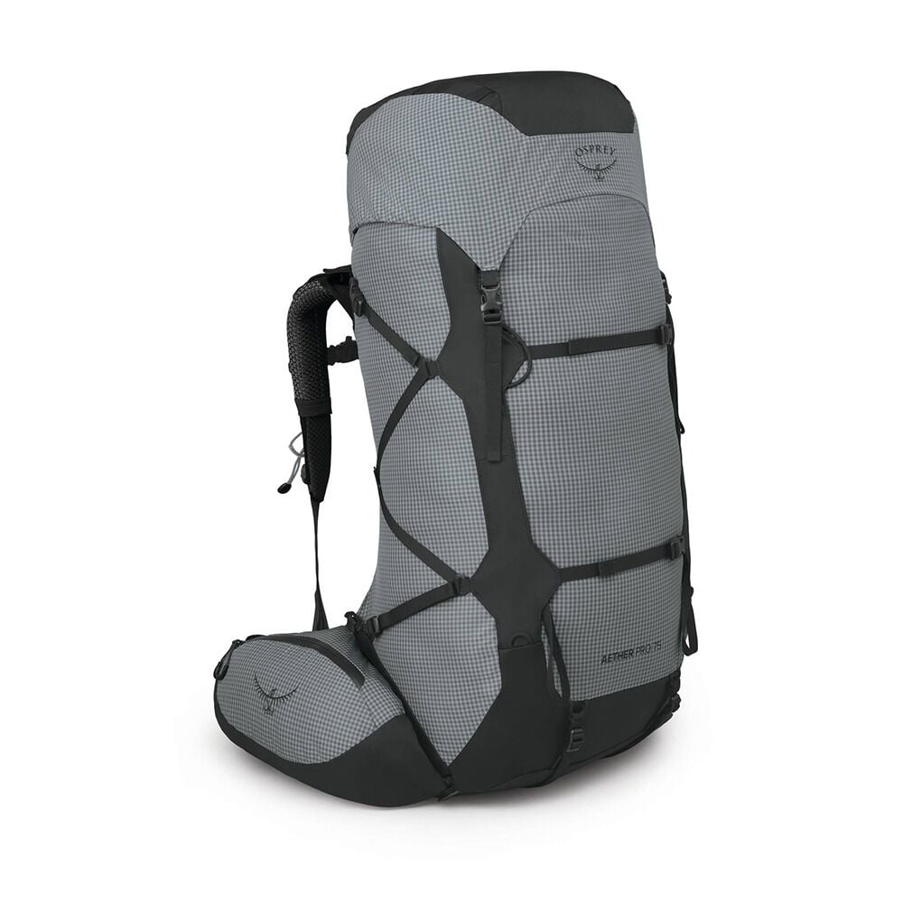 Side view or Aether Pro 75 in color silver lining