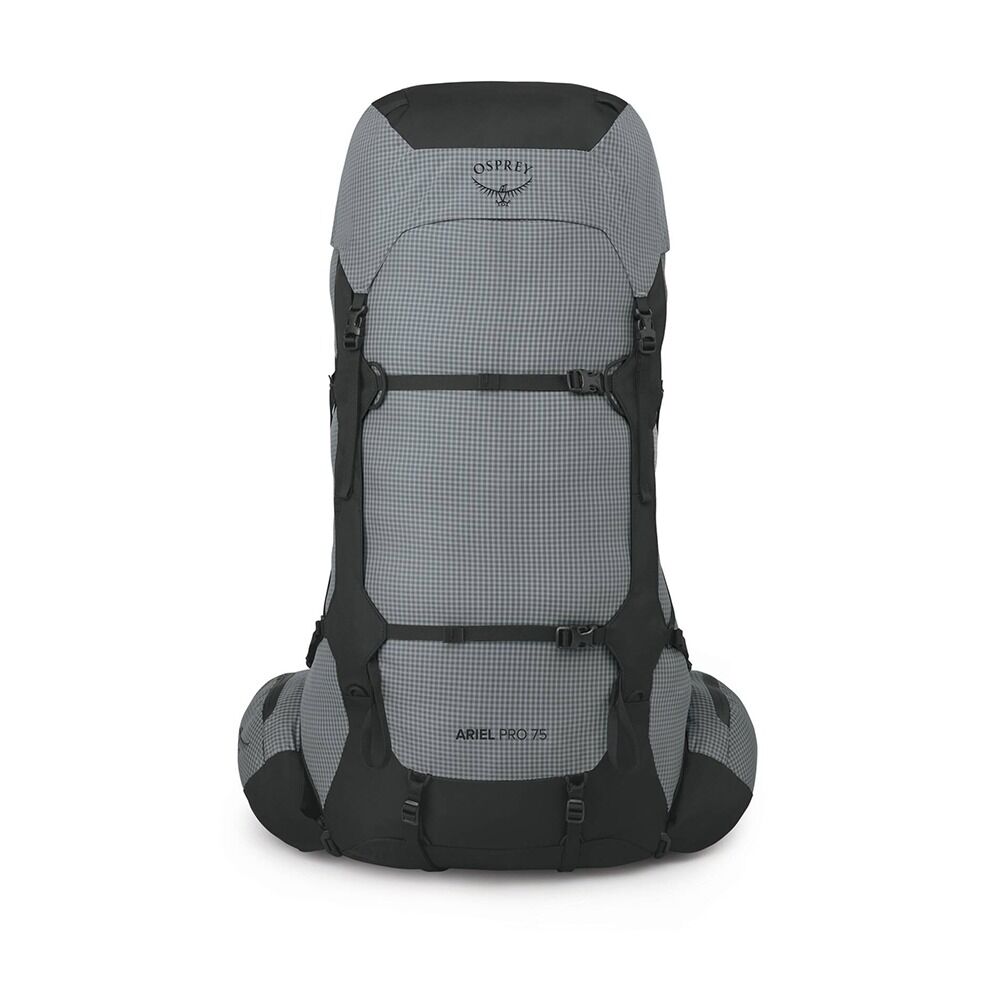 Front view of Ariel pro 75 in silver lining