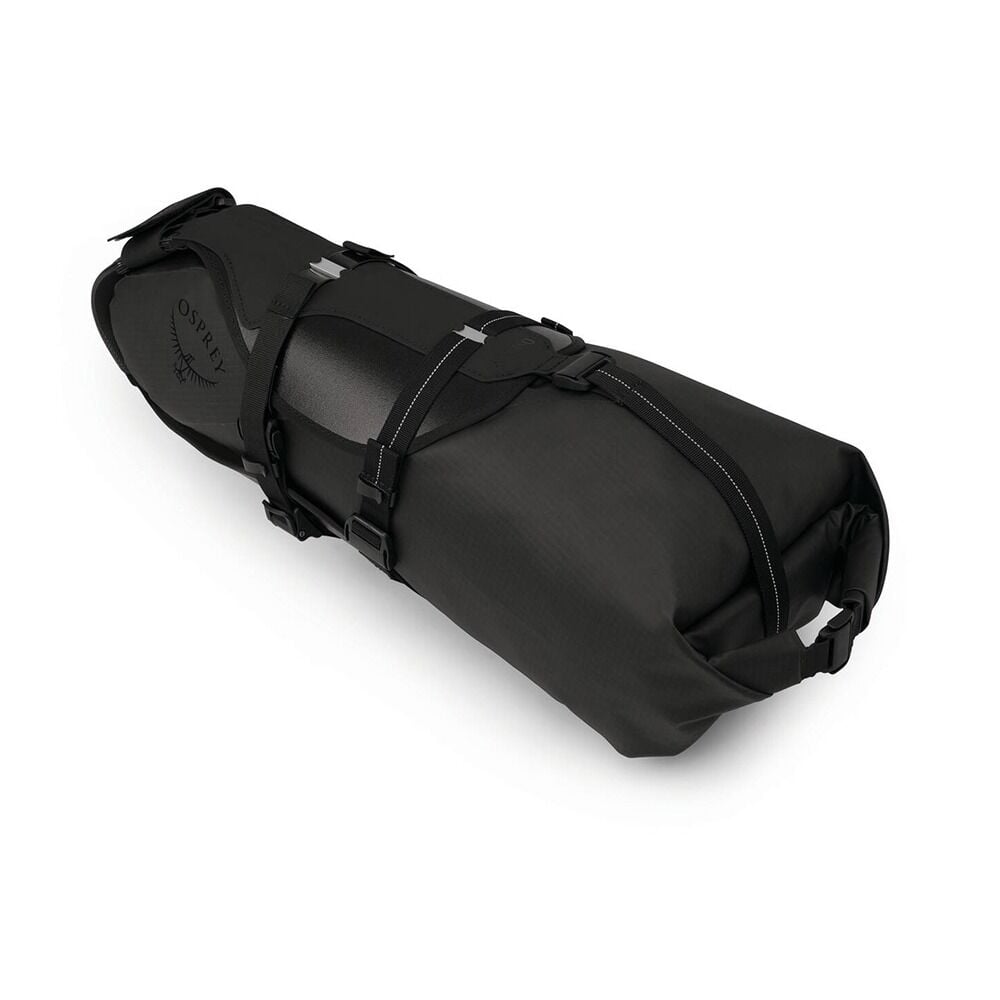 Escapist Saddle bag side back image in black