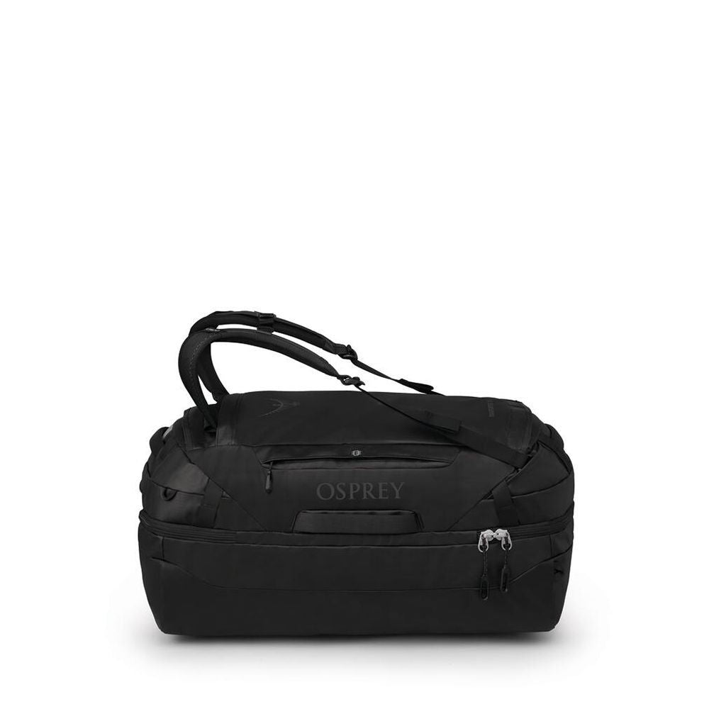 Side image of the Transporter Squffel 70 in the color Raven Black