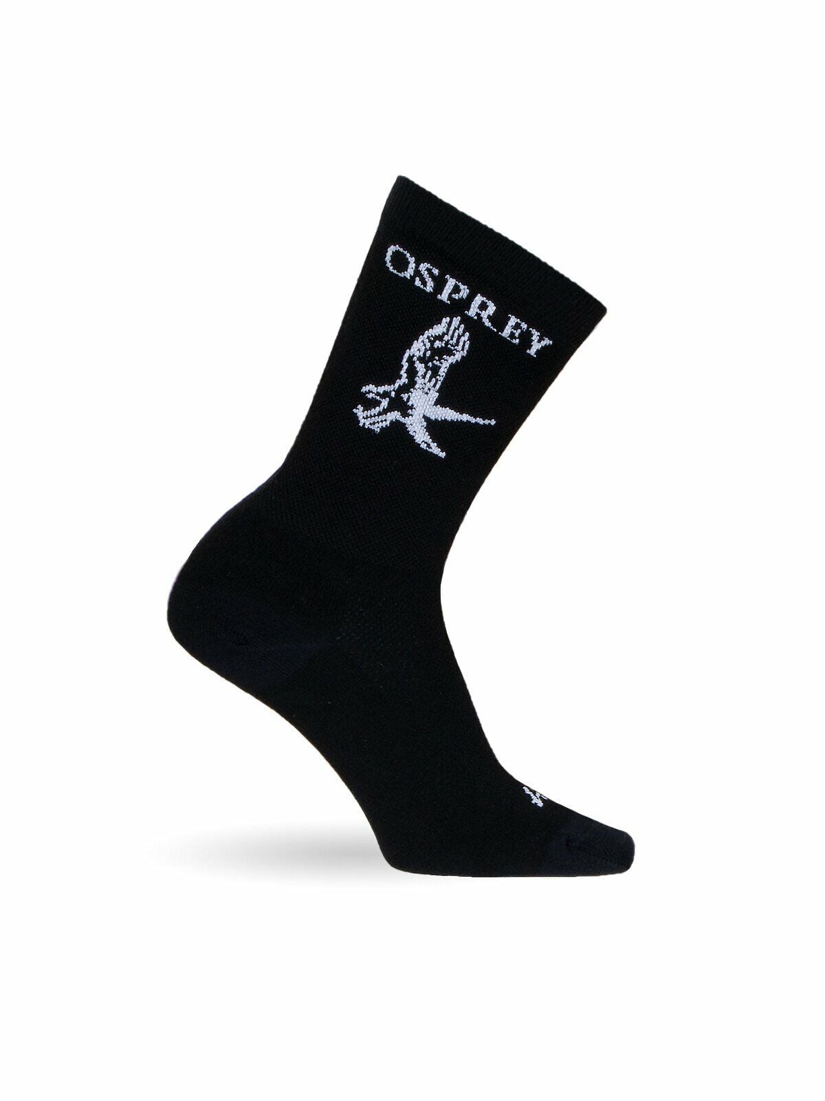side view of the Heritage Bike Sock  in color black
