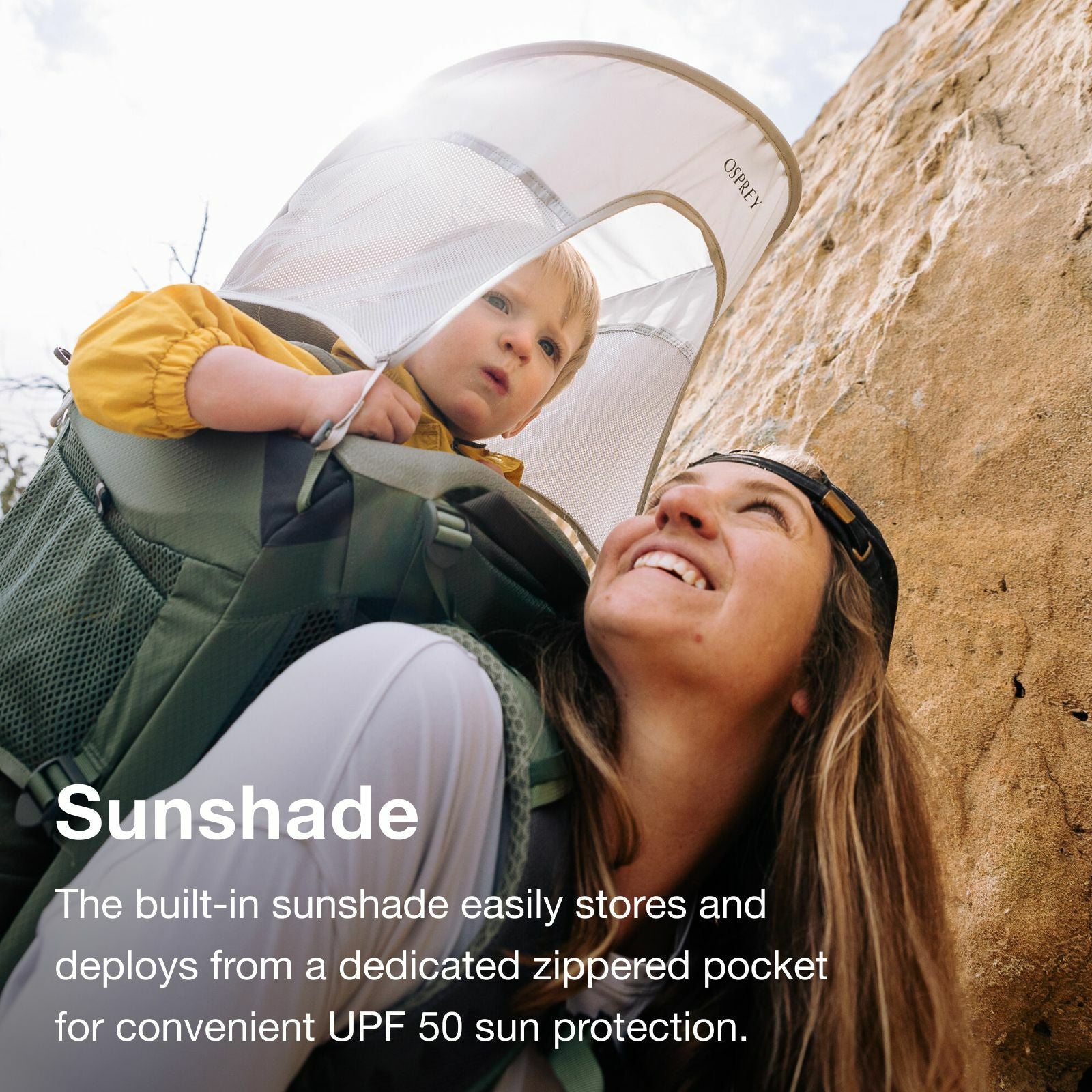 poco premium sunshade lifestyle image mother and child
