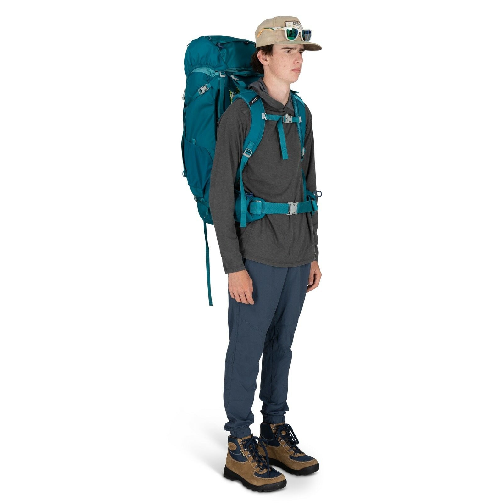 on body image of Ace 65 in color Blue Spike Moss / Deep Peyto