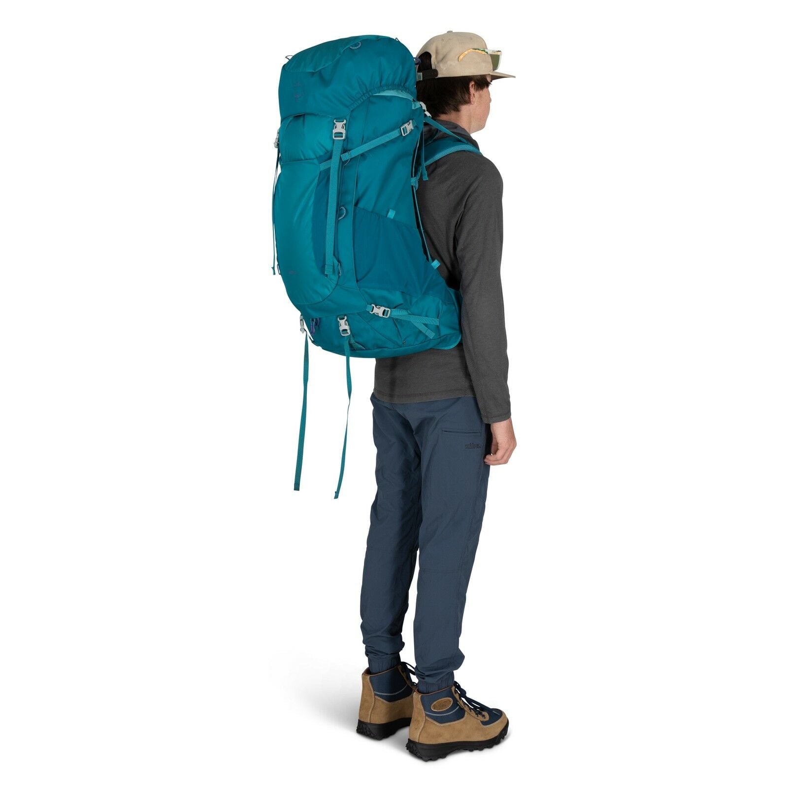 on body image of Ace 65 in color Blue Spike Moss / Deep Peyto
