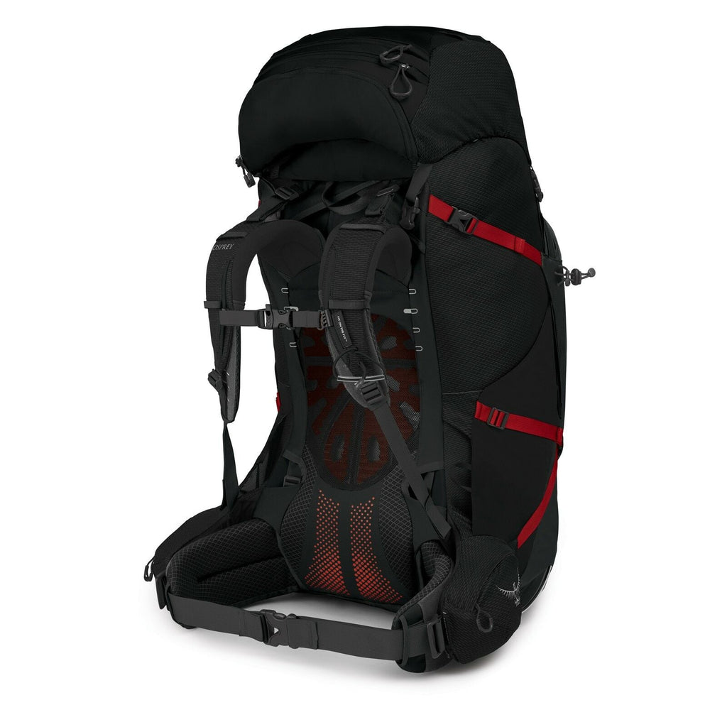 a 4/5 view of the Aether&trade; Plus 100 in color black