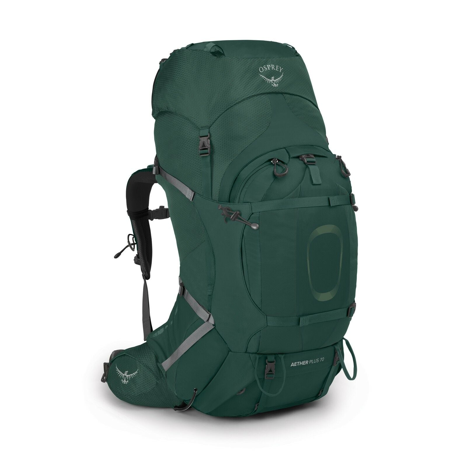 side view of the Aether&trade; Plus 70 in color axogreen
