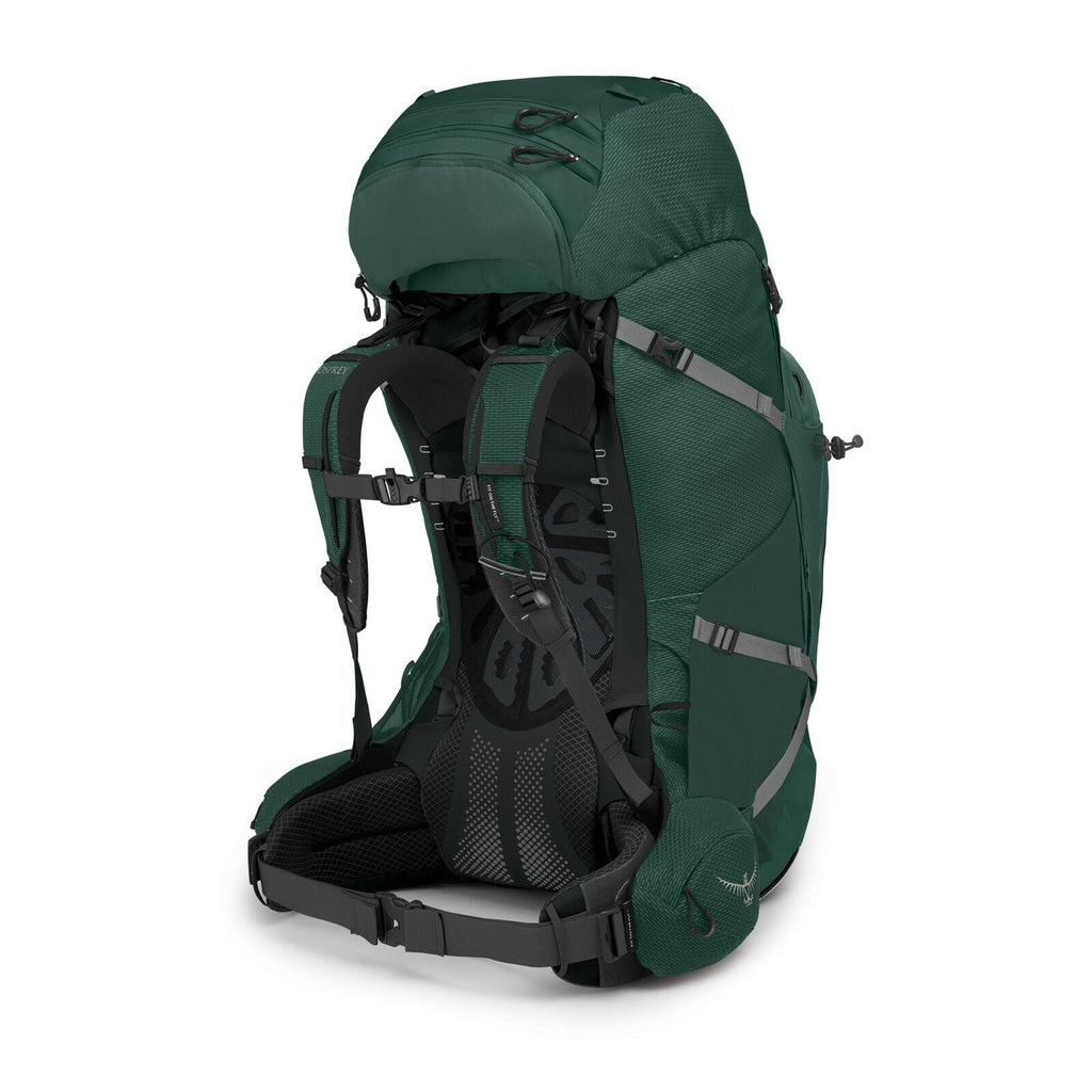 a 4/5 view of the Aether&trade; Plus 85 in color axogreen
