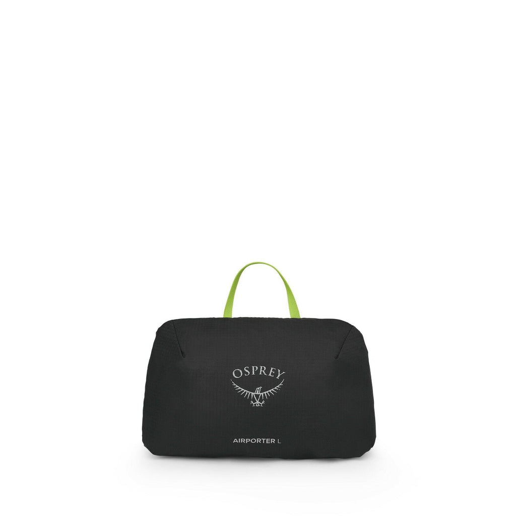 side view of the AirPorter Large in color black