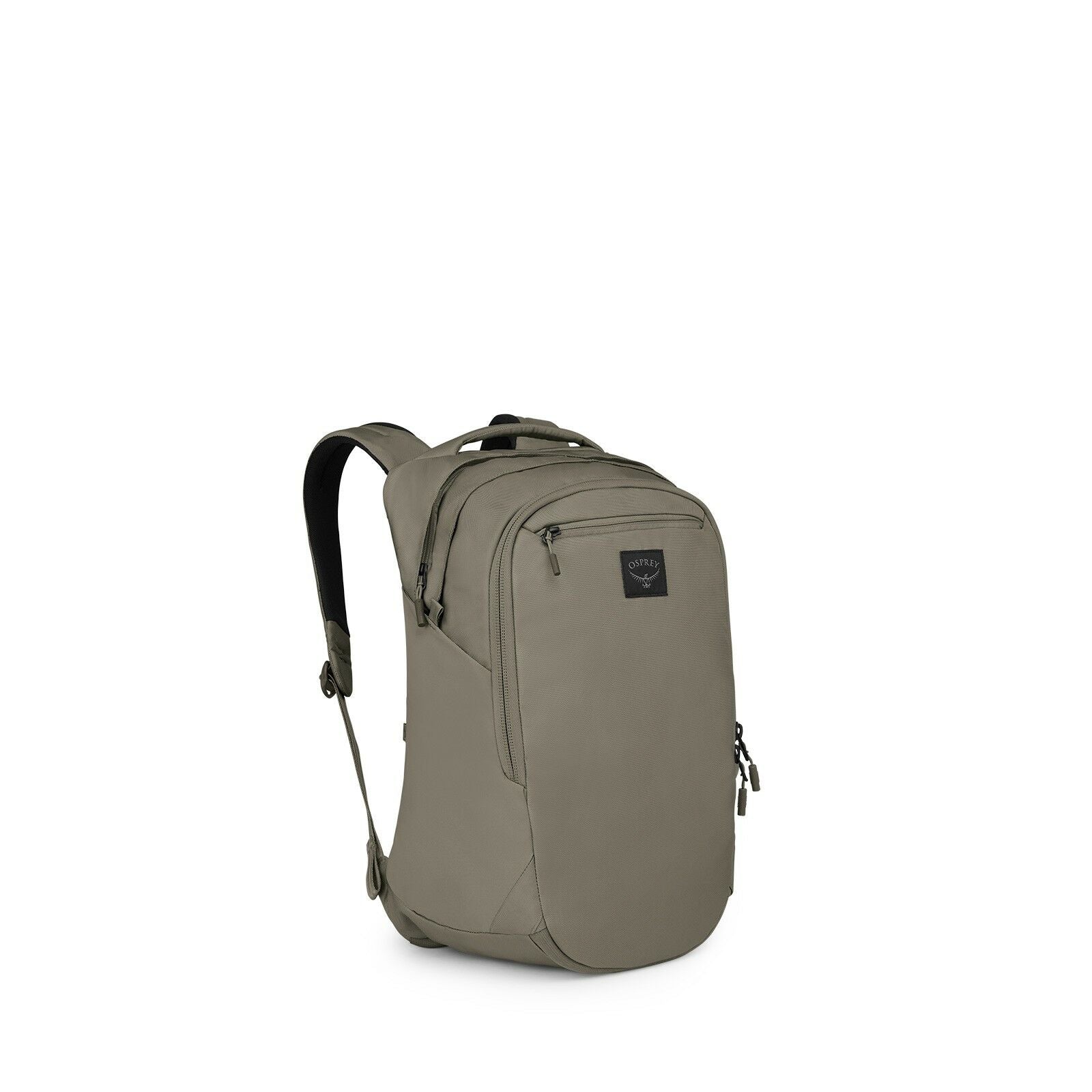 side view of the Aoede Airspeed Backpack  in color tanconcrete