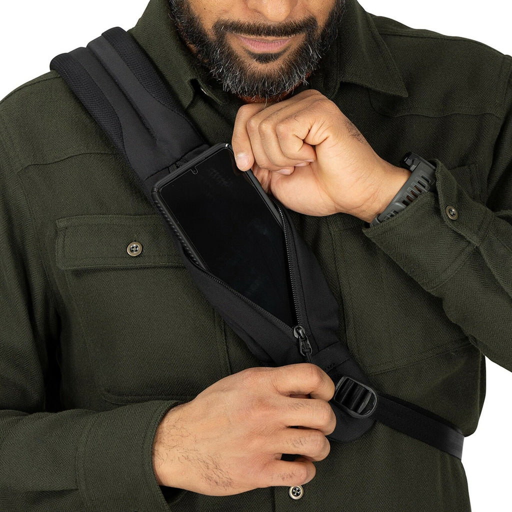 detail image of Aoede Sling in the color Black