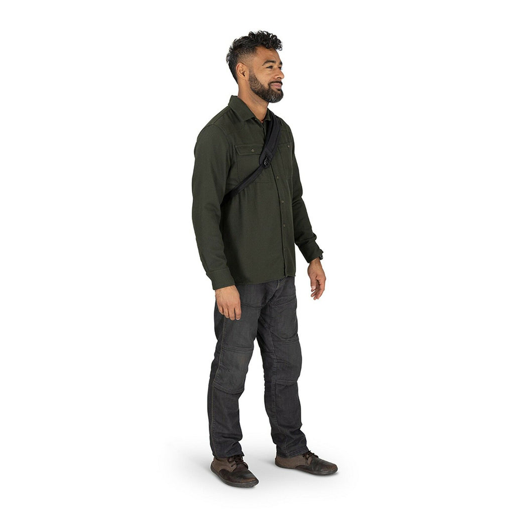 on body image of Aoede Sling in the color Black
