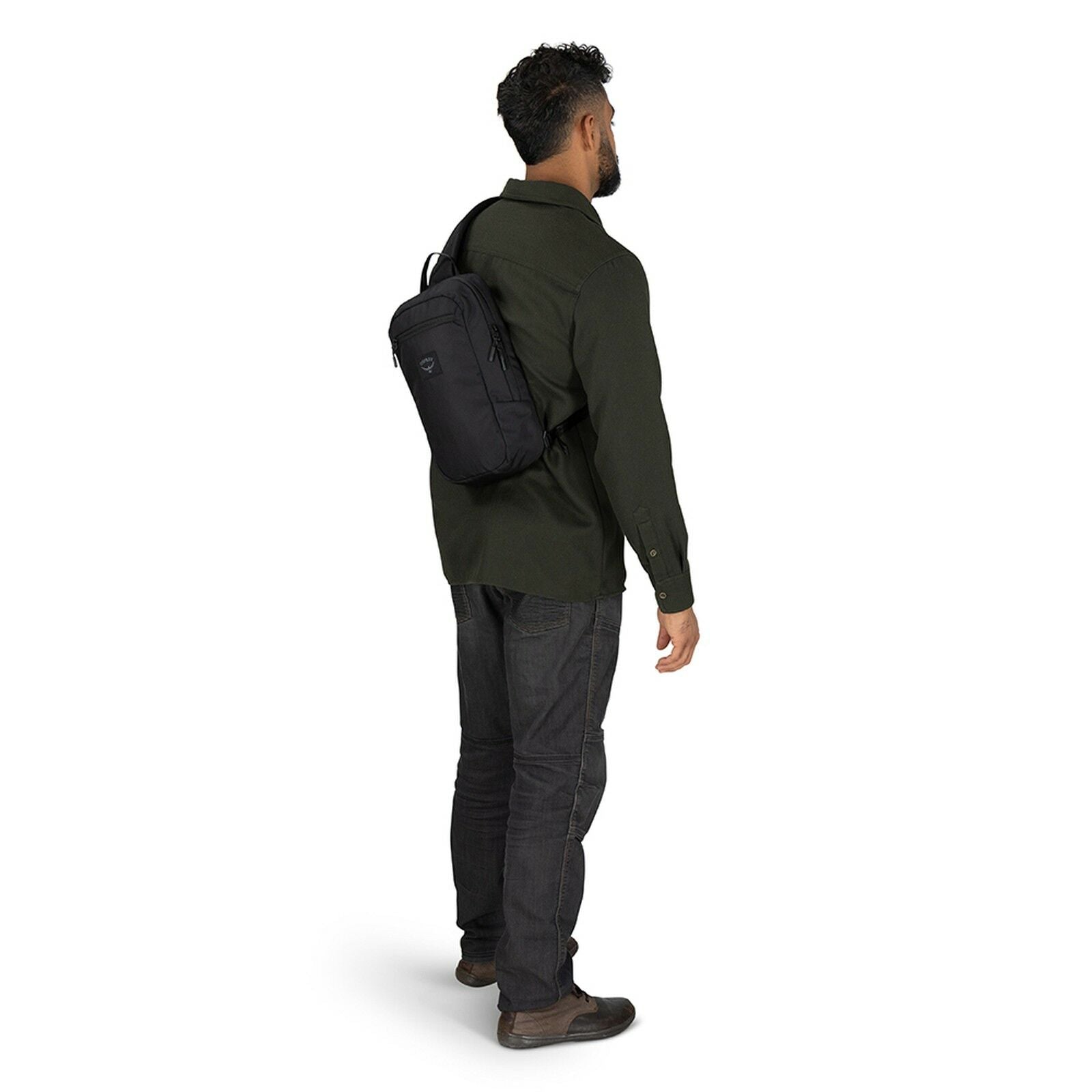 on body image of Aoede Sling in the color Black