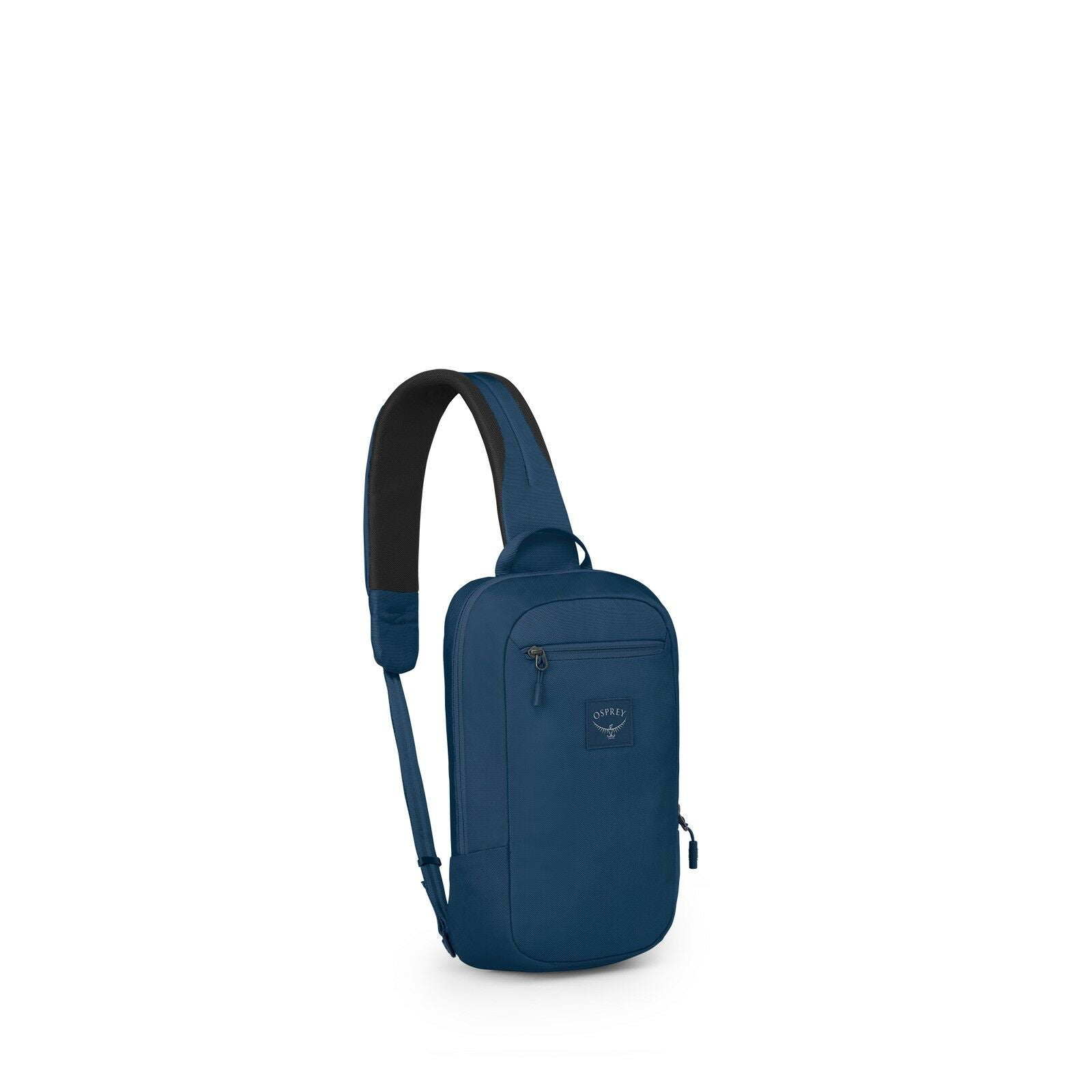 side view of the Aoede Sling in Antique Blue
