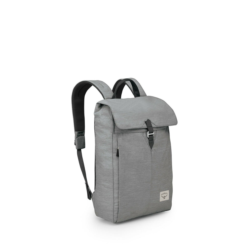 side view of the Osprey Arcane™ Flap Pack in color heathergrey