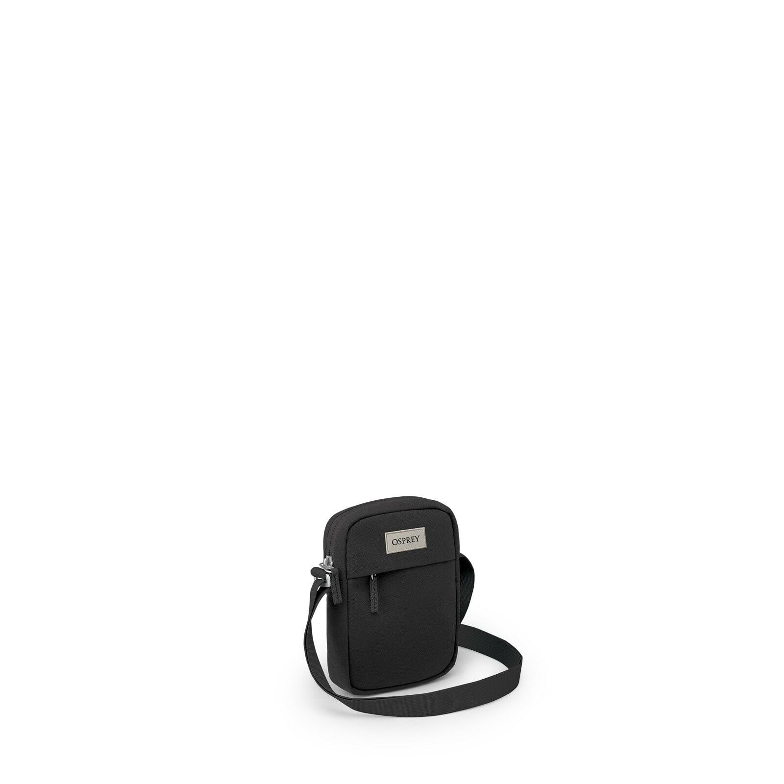 side view of the Arcane Small Crossbody in color Black