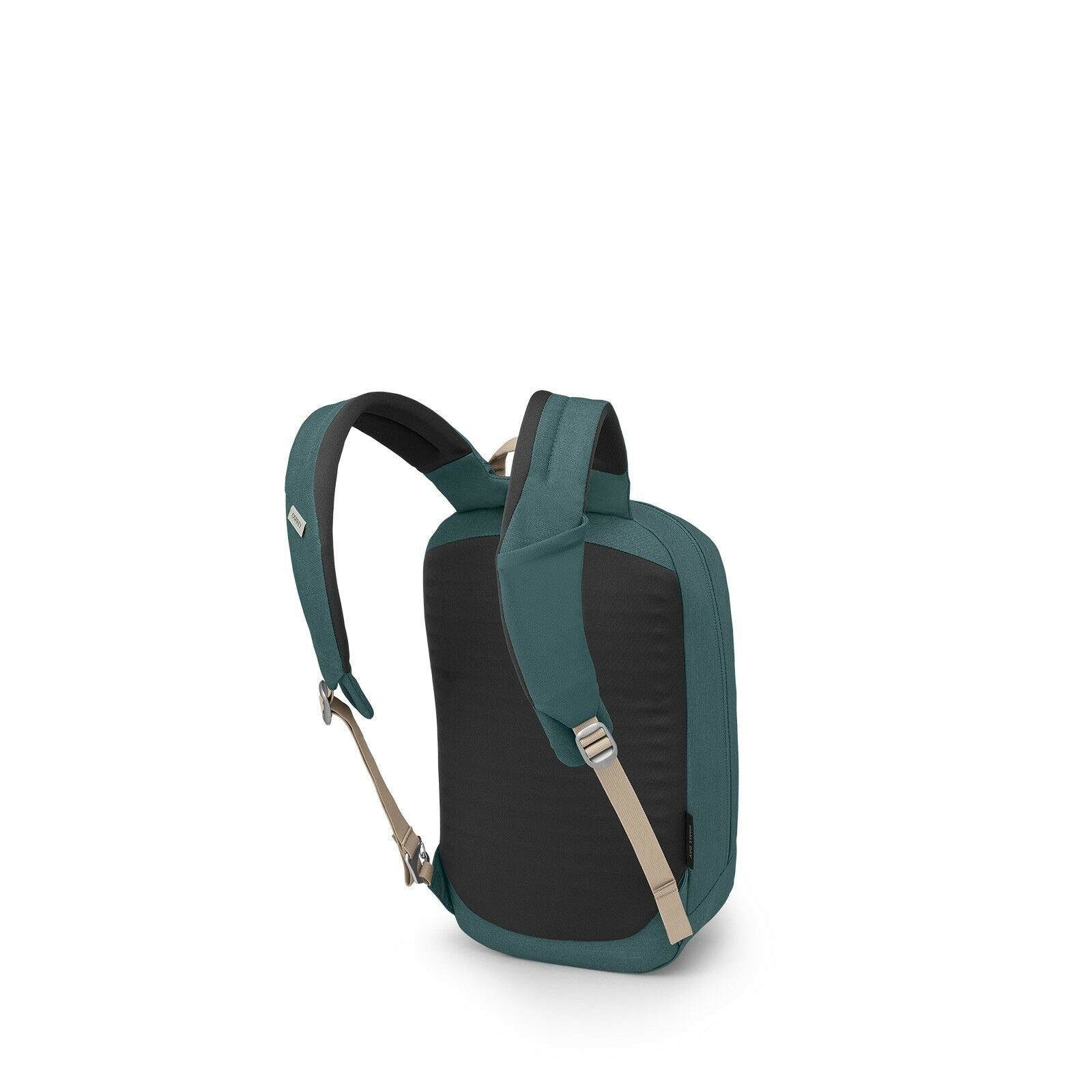 back side view of the Osprey Arcane™ Small Day in color Cascade Blue Heather