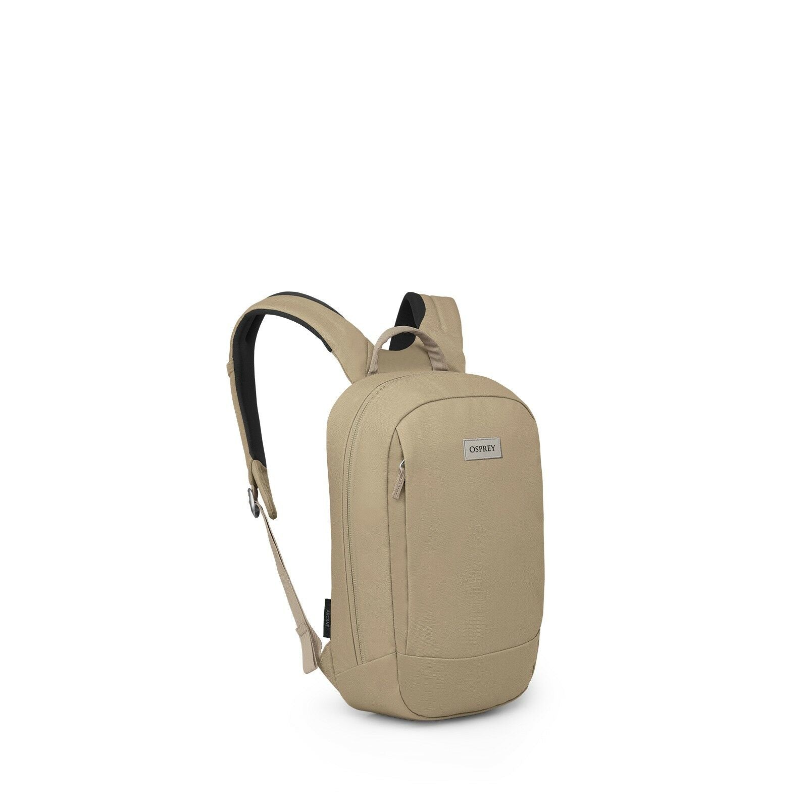 side view of the Osprey Arcane™ Small Day in color Latte Brown Heather