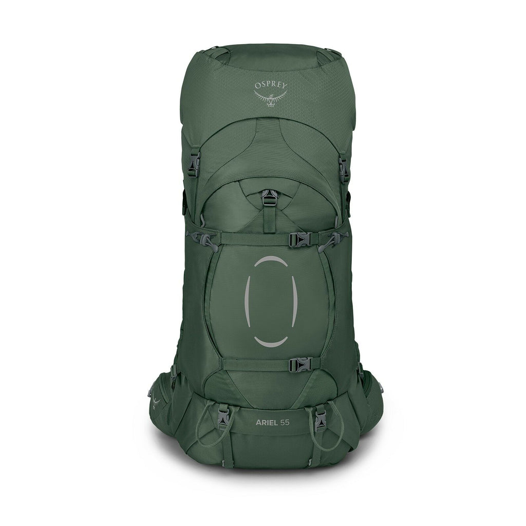 front view of the ARIEL 55 in color Koseret Green