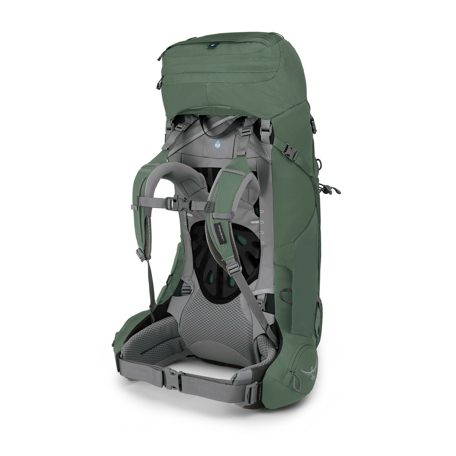 a 4/5 view of the ARIEL 55 in color Koseret Green