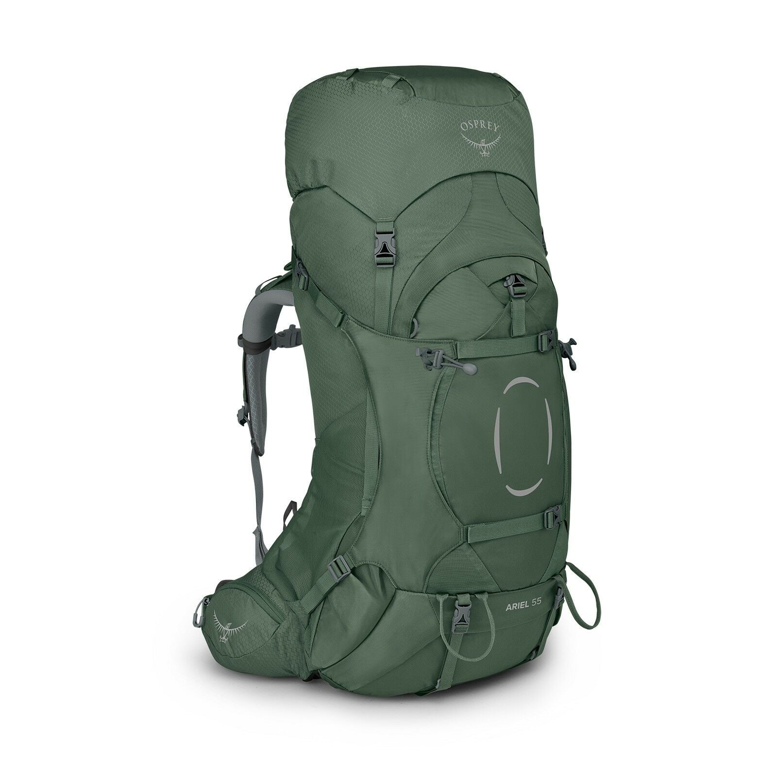 side view of the ARIEL 55 in color Koseret Green