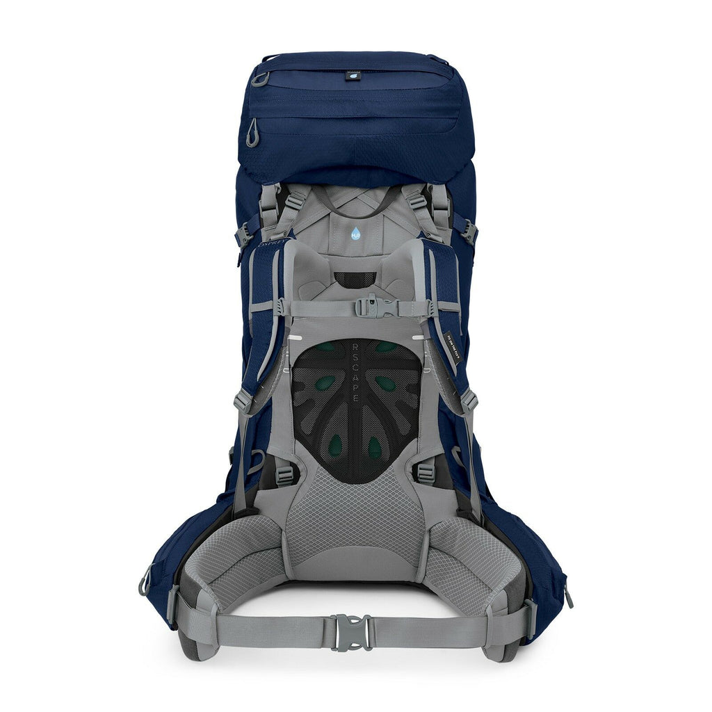 a back view of the Ariel 65 Extended Fit in color ceramicblue