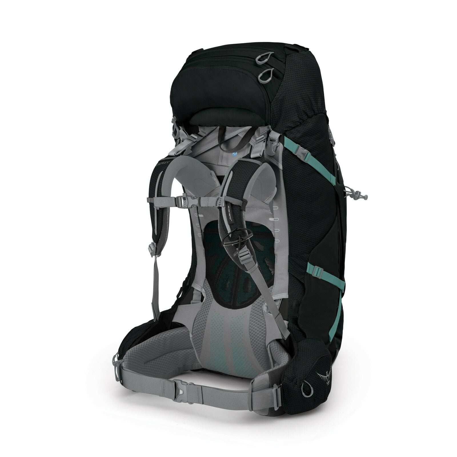 a 4/5 view of the ARIEL Plus 70 in color black