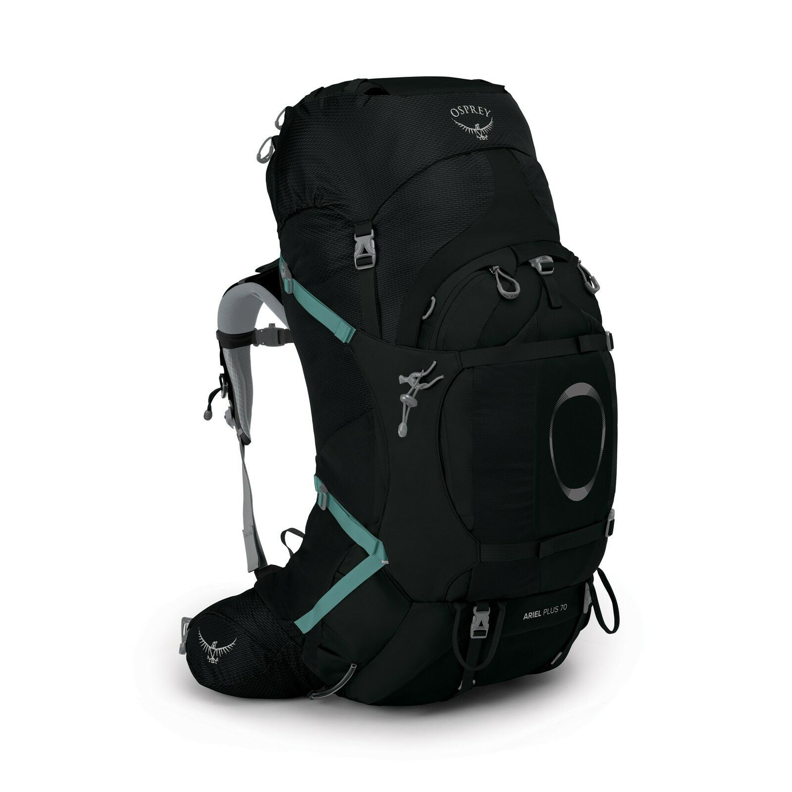 side view of the ARIEL Plus 70 in color black