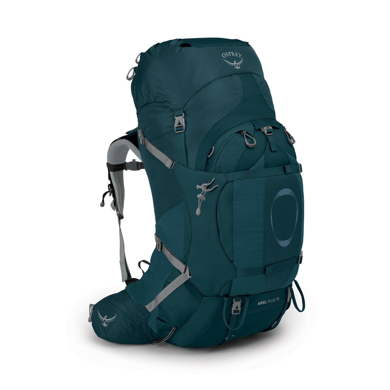 side view of the ARIEL Plus 70 in color nightjungleblue