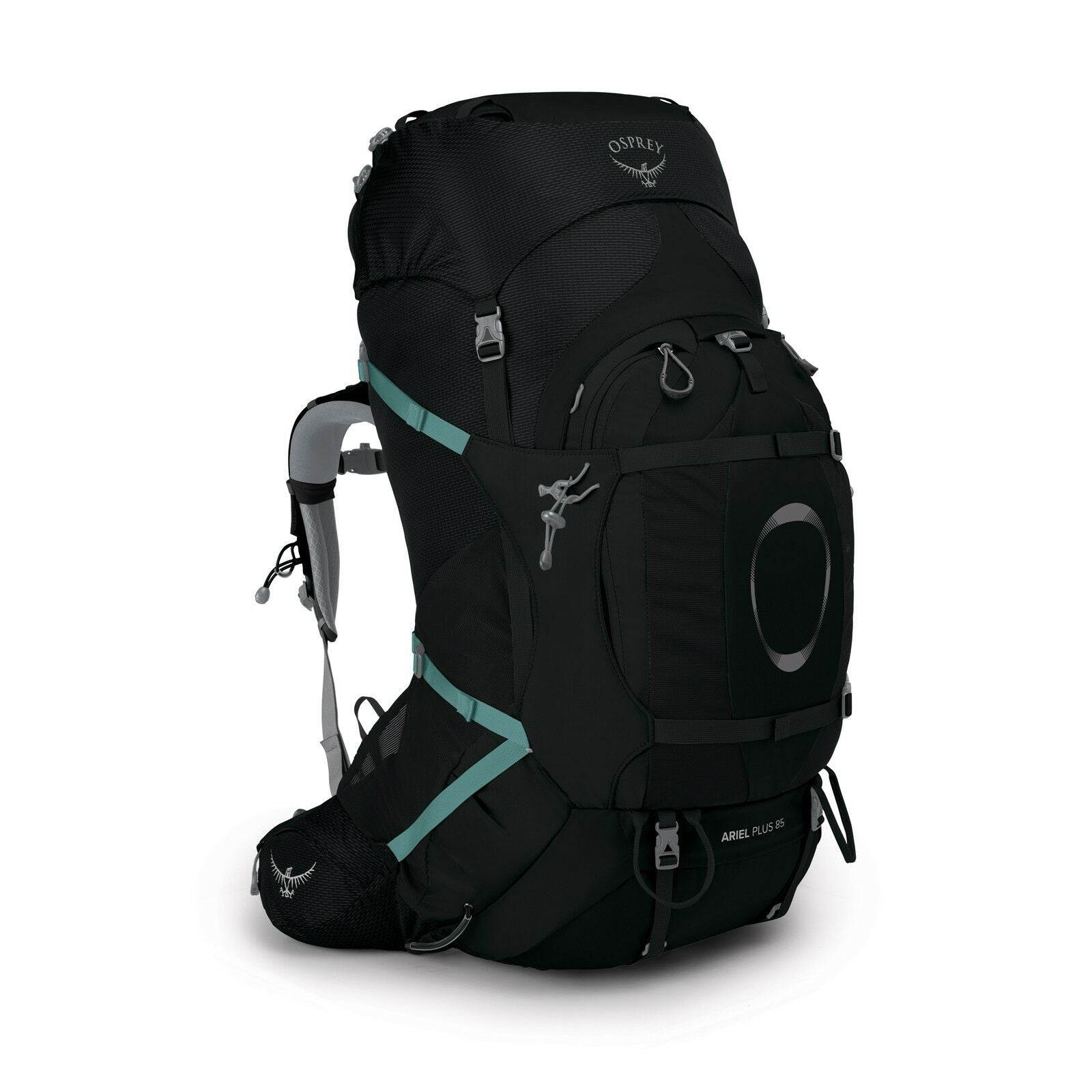 side view of the Ariel Plus 85 in color black