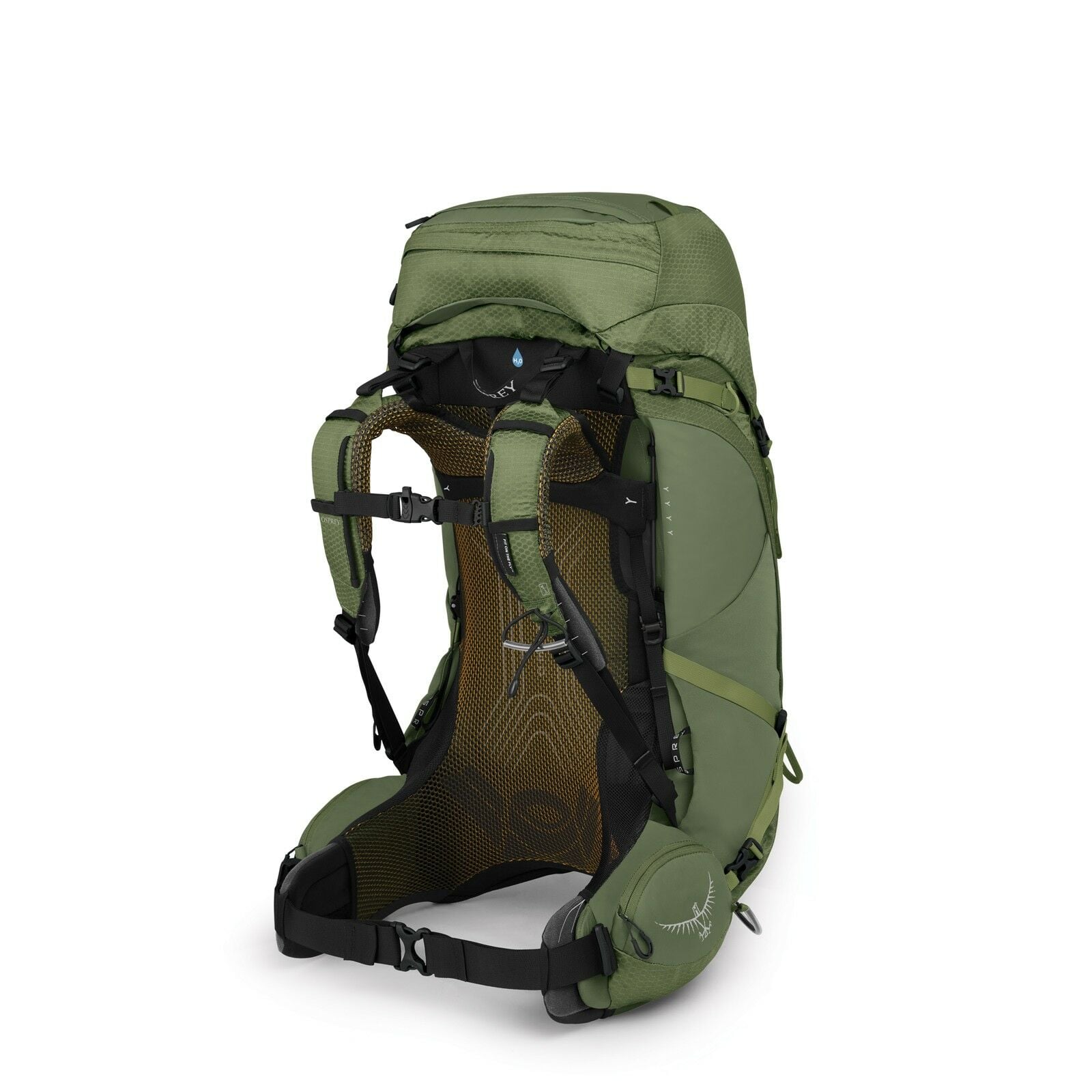 a 4/5 view of the Atmos AG 50 in color mythicalgreen