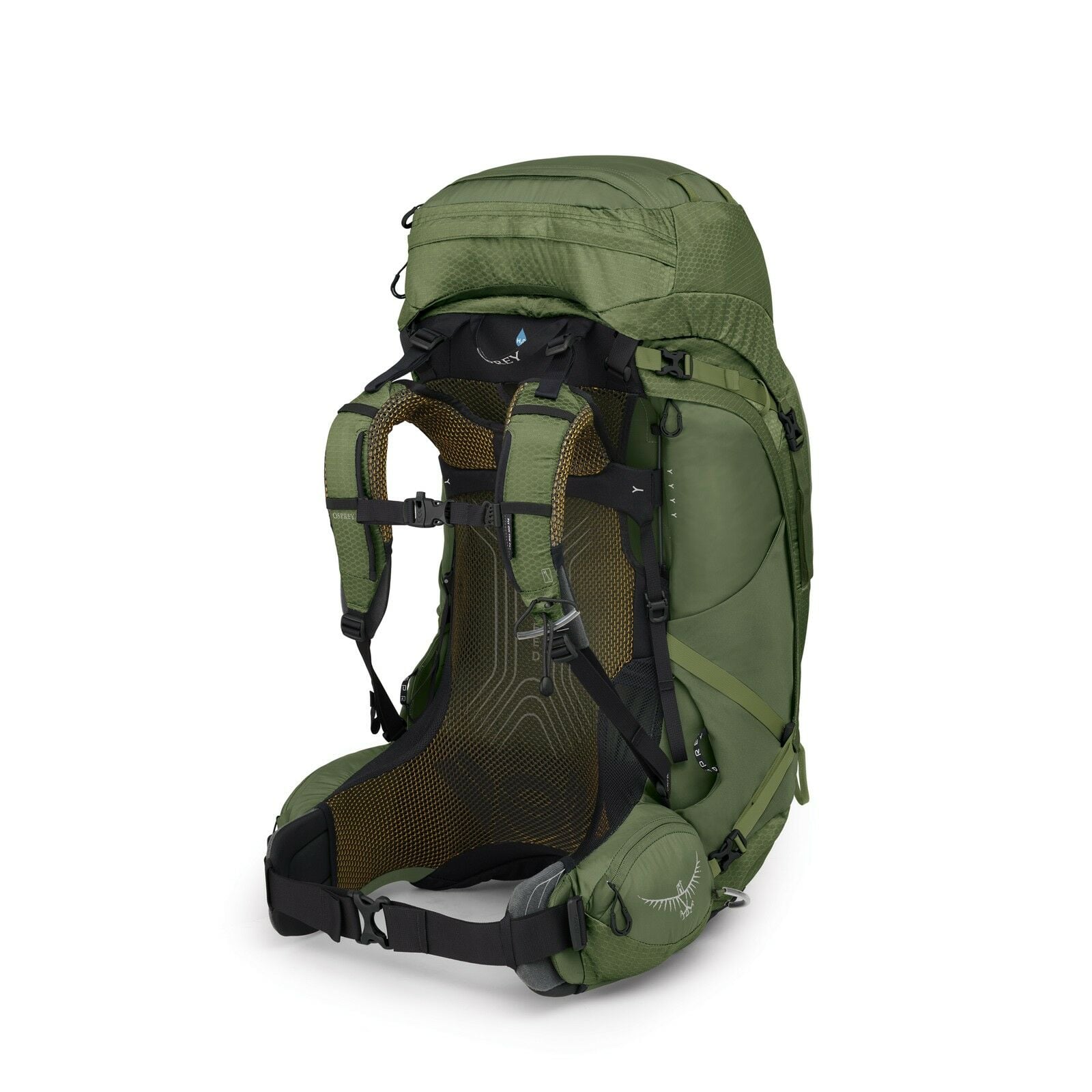 a 4/5 view of the Atmos AG 65 in color mythicalgreen
