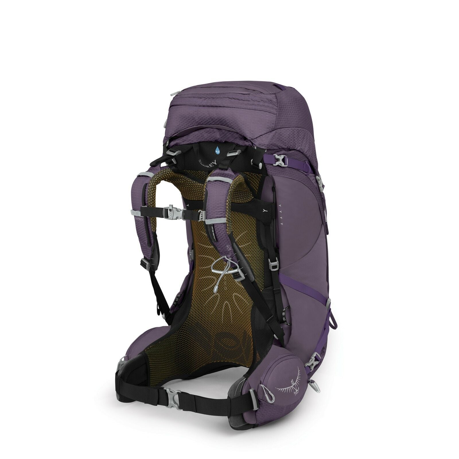 a 4/5 view of the Aura AG 50 in color enchantmentpurple