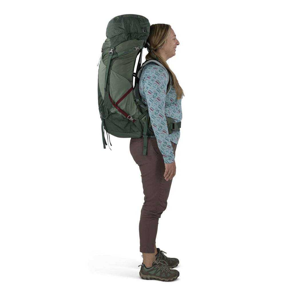a detail of the AURA AG LT 50 in color Koseret/Darjeeling Spring Green