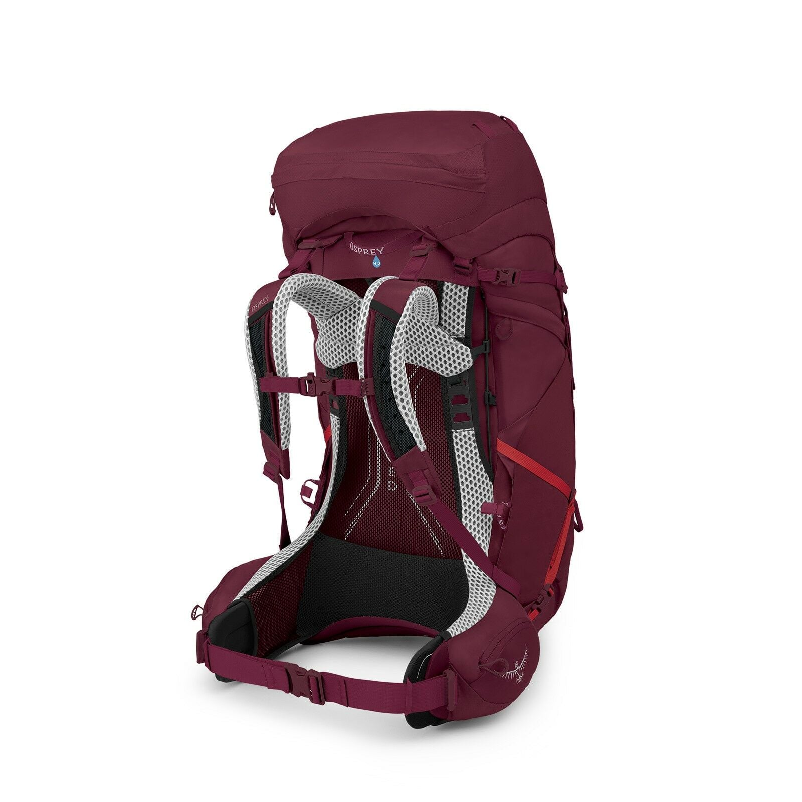 a 4/5 view of the AURA AG LT 65  in color Antidote Purple
