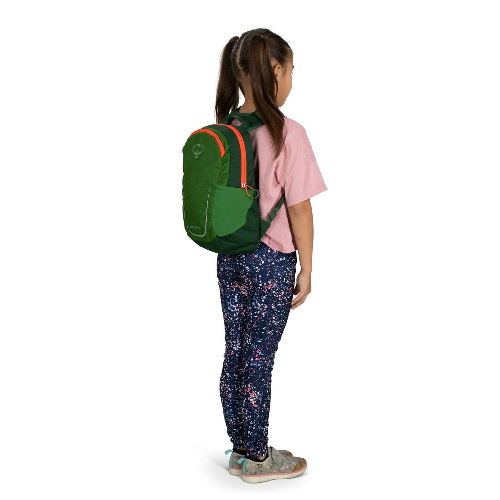 a detail of the Daylite™ Jr. in color Alpin Blue/Blue Flame