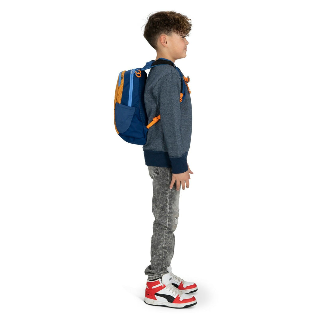 a detail of the Daylite™ Jr. in color Alpin Blue/Blue Flame