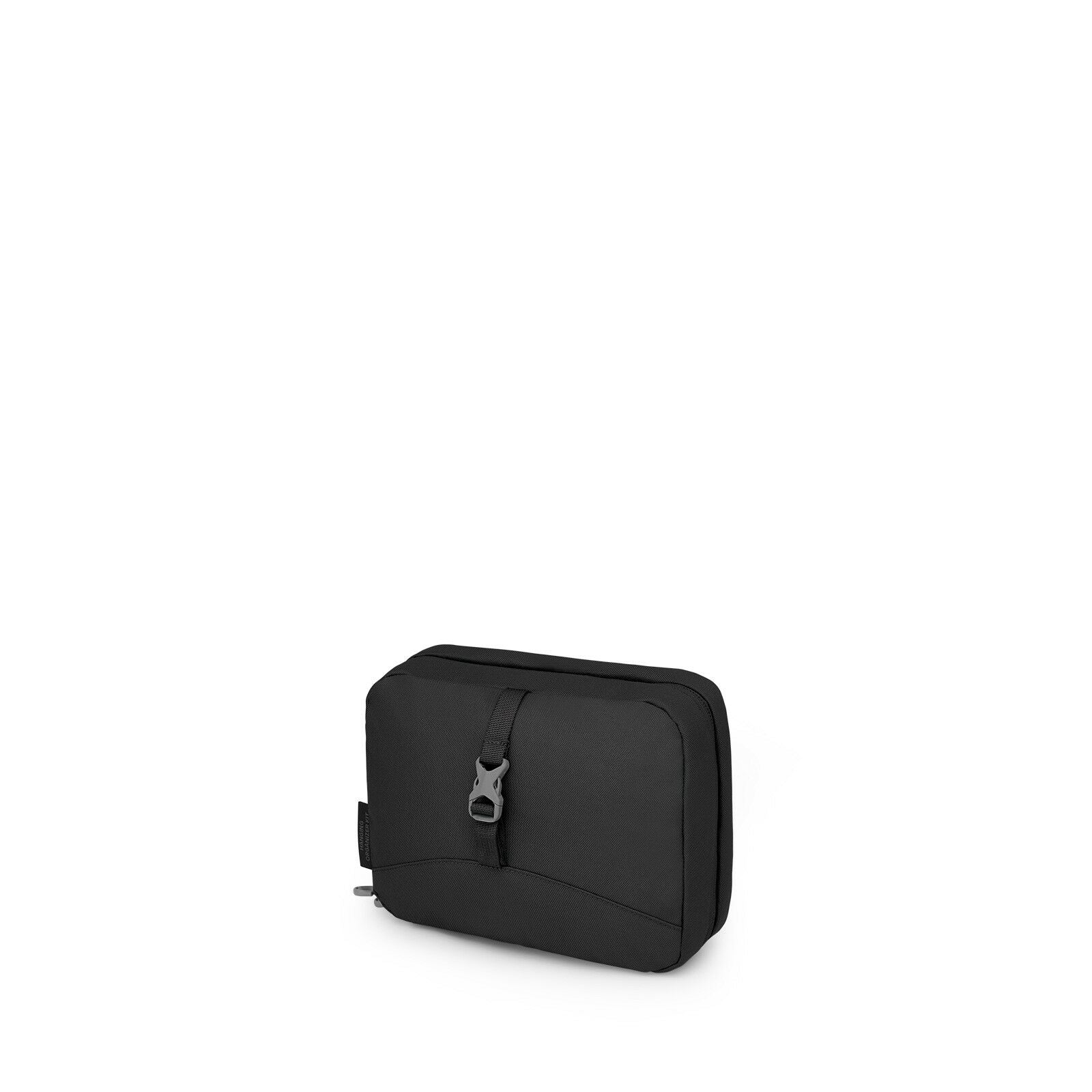 a 4/5 view of the Daylite® Hanging Toiletry Kit in color black