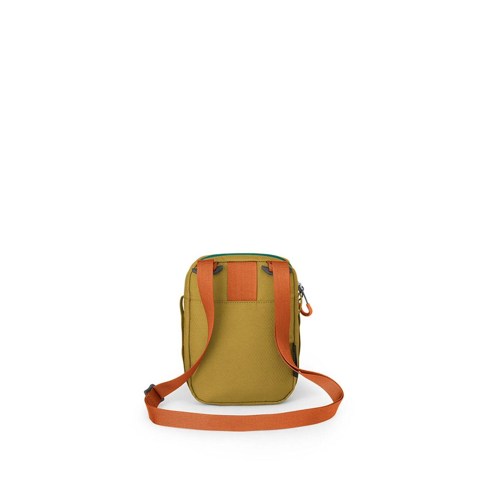 back view of the Daylite Small Crossbody in Tumbleweed Yellow/Tunnel Vision