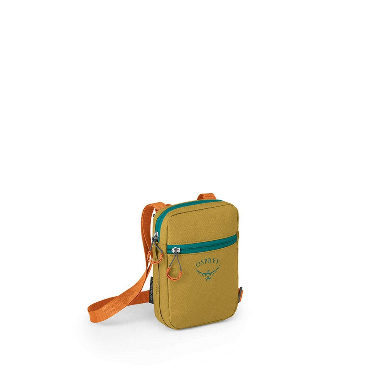 Side view of the Daylite Small Crossbody in Tumbleweed Yellow/Tunnel Vision