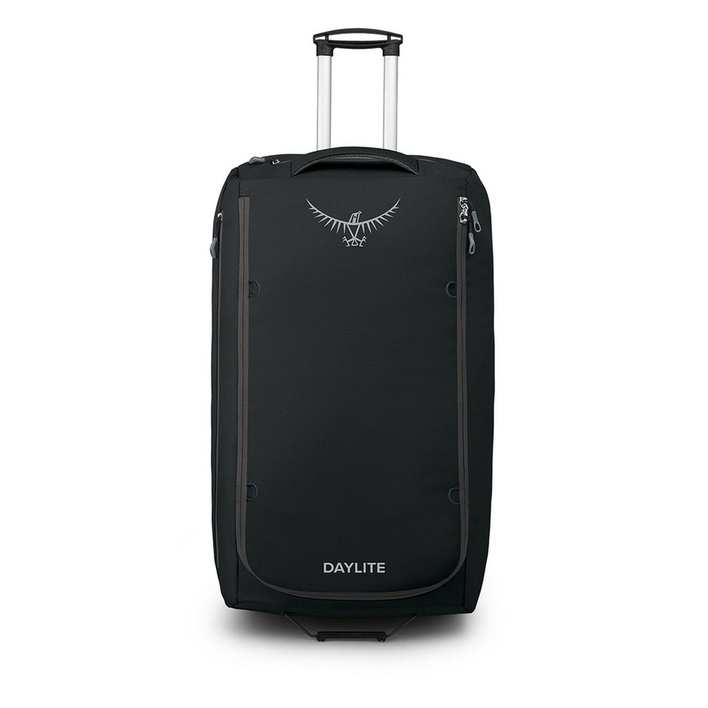 Front image of Daylite Wheeled Duffel 118 in the color black
