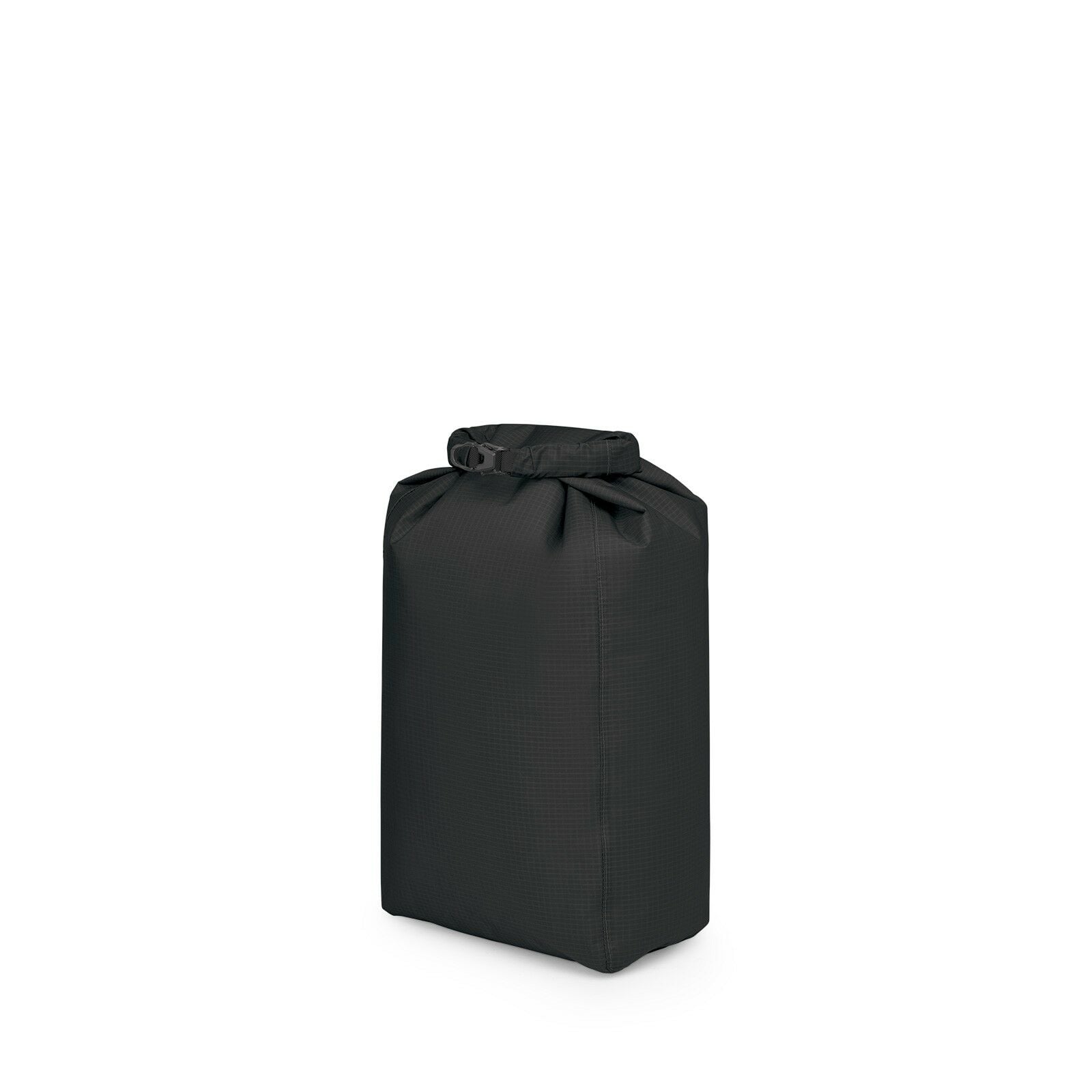 a 4/5 view of the Ultralight Dry Sack w/ Window 20 L in color black