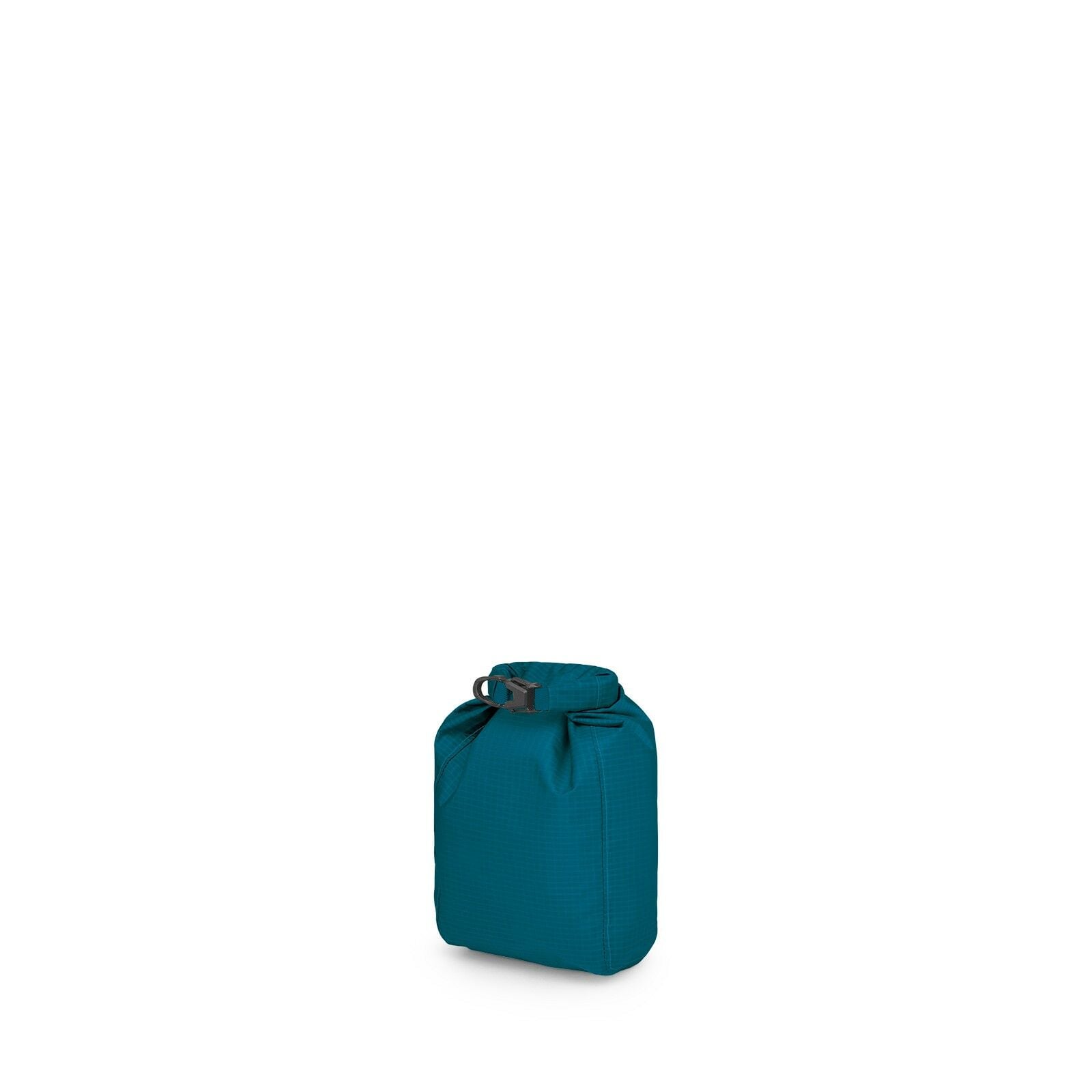 a 4/5 view of the Ultralight Dry Sack w/ Window 3L in color waterfrontblue