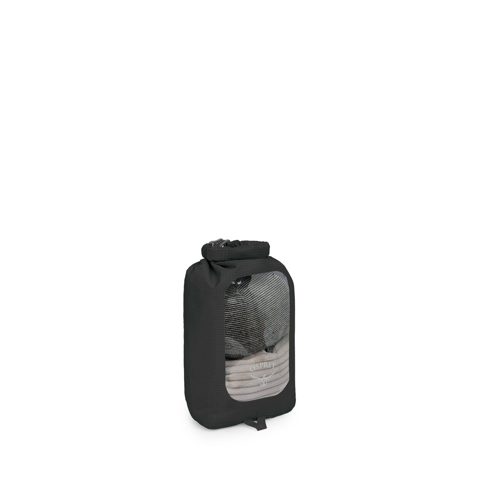 side view of the Ultralight Dry Sack w/ Window 6L in color black