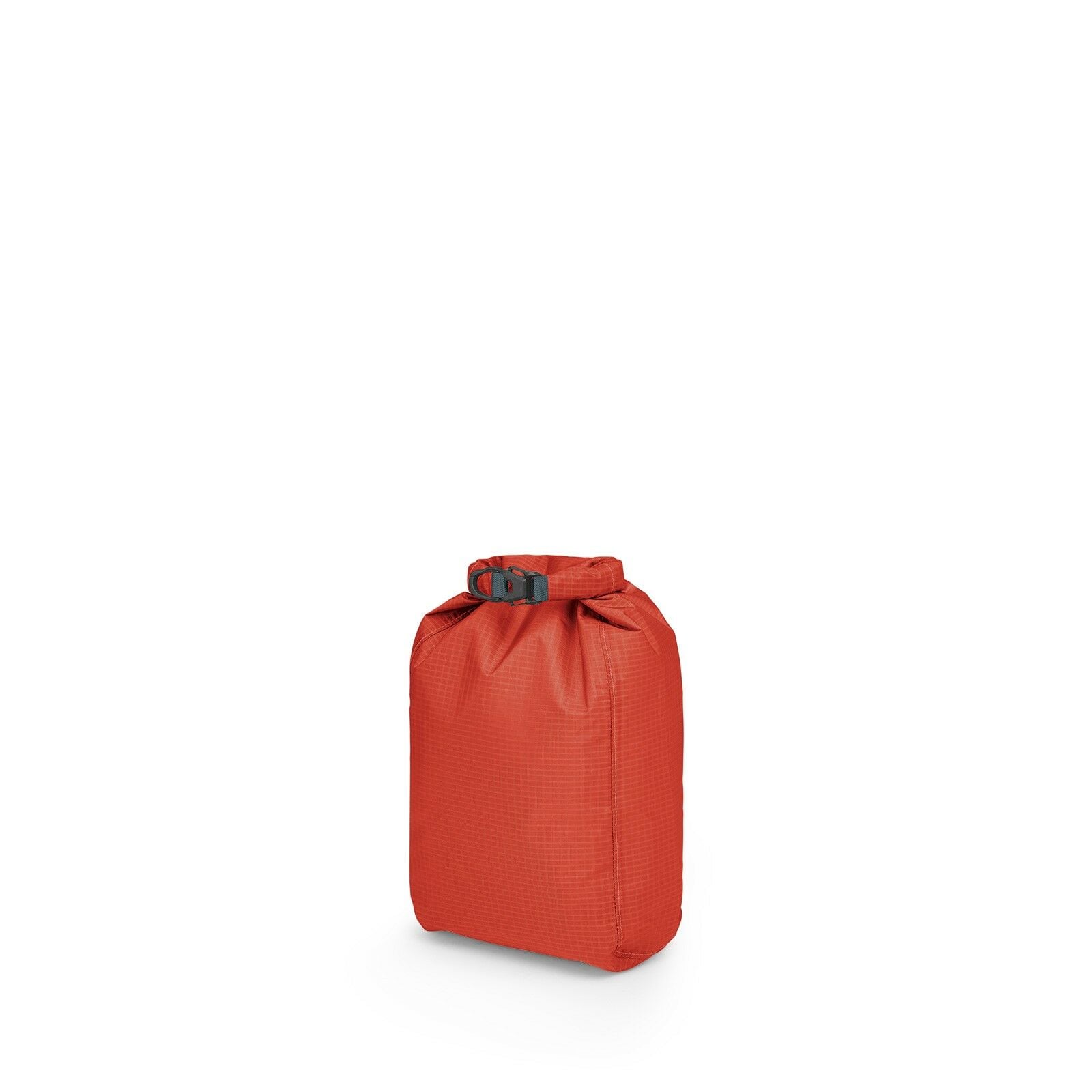 side back view of the Ultralight Dry Sack w/ Window 6L in color Mars Orange