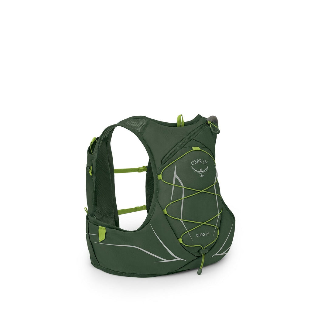 side back view of duro 1.5 in color seaweed green limon
