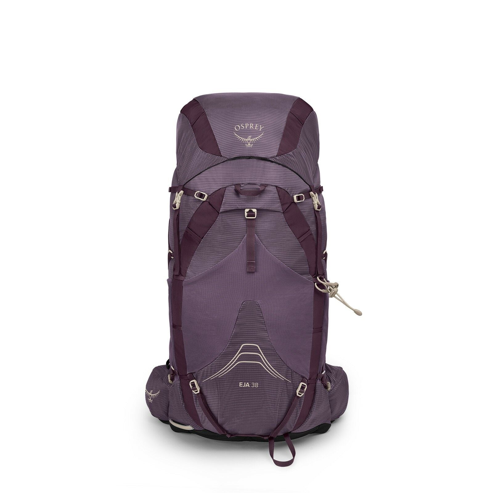 front image of the Eja 38 in the color Purple Dusk
