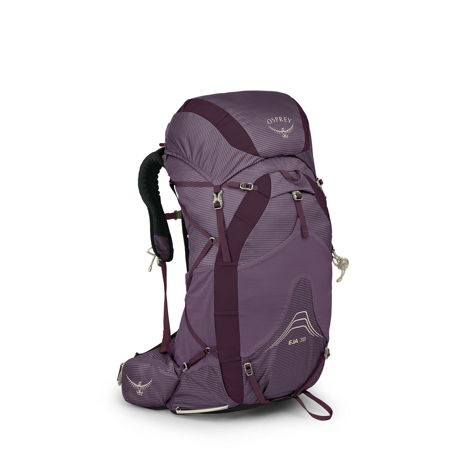 Side image of the Eja 38 in the color Purple Dusk