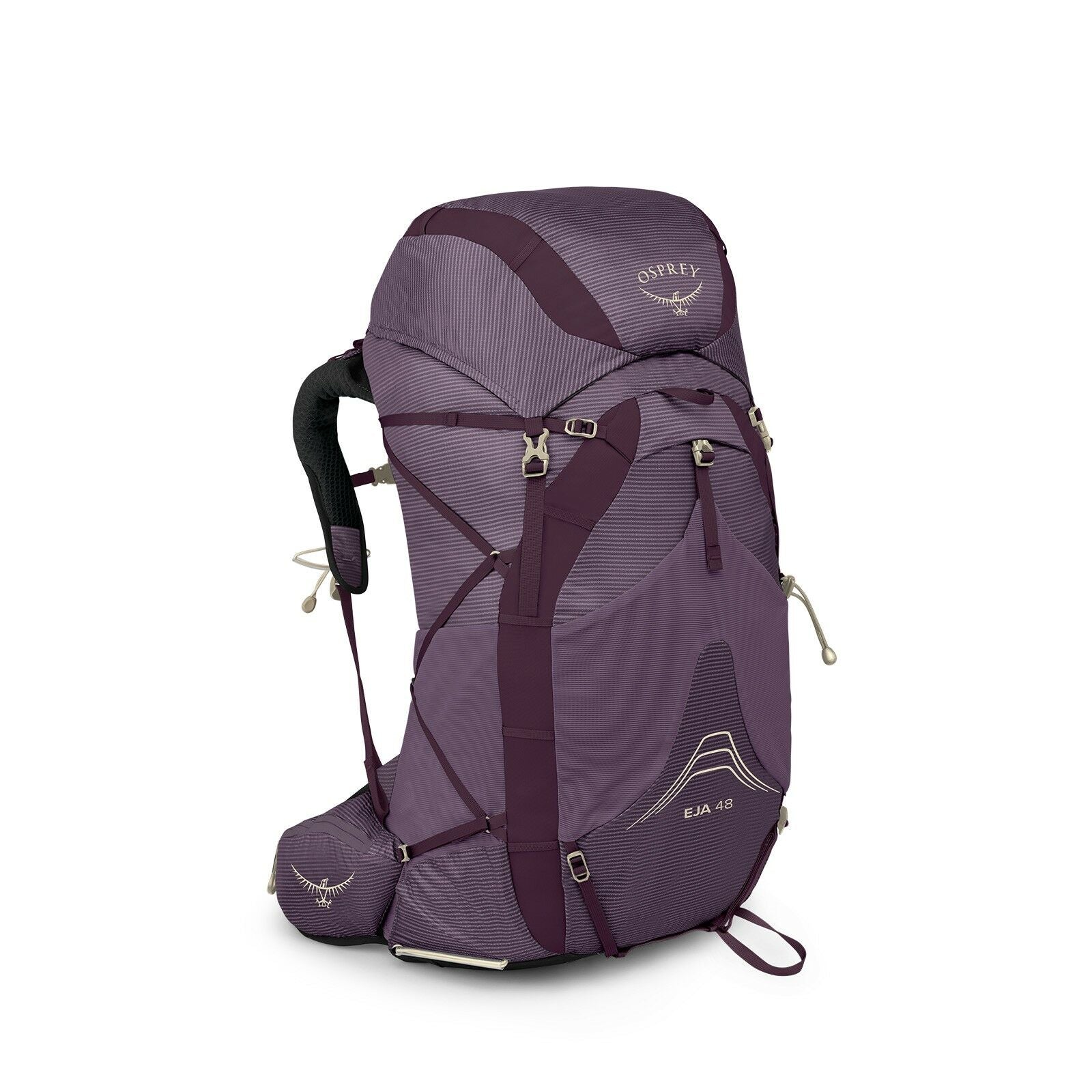 Side image of the Eja 48 in the color Purple Dusk
