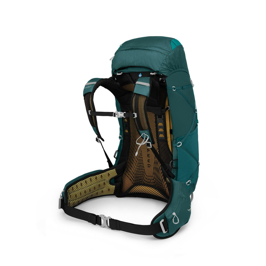 Side back image of Eja 58 extended fit in the color Deep Teal